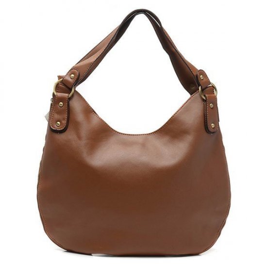 Coach City Logo Large Brown Hobo BWC | Women